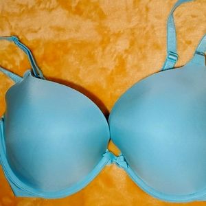 Victoria's  Secret Pushup Pigeonnant Bra, Teal